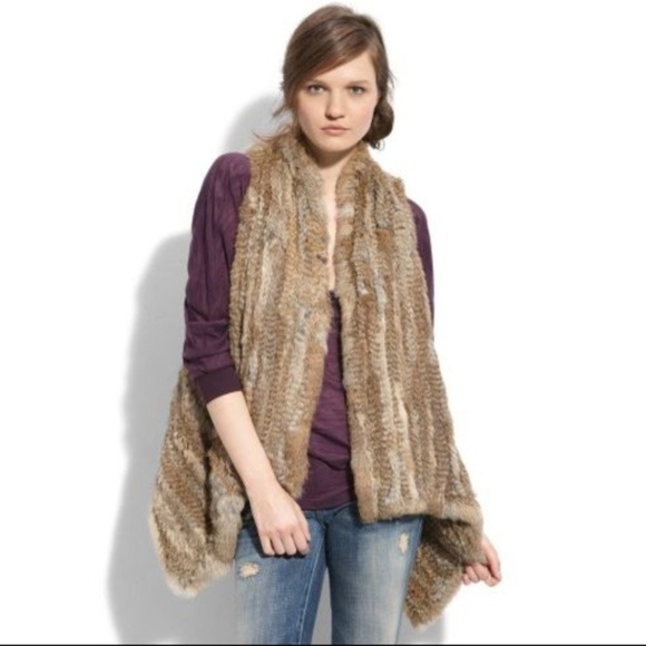 Genuine Rabbit Fur Vest - Picture 3 of 8